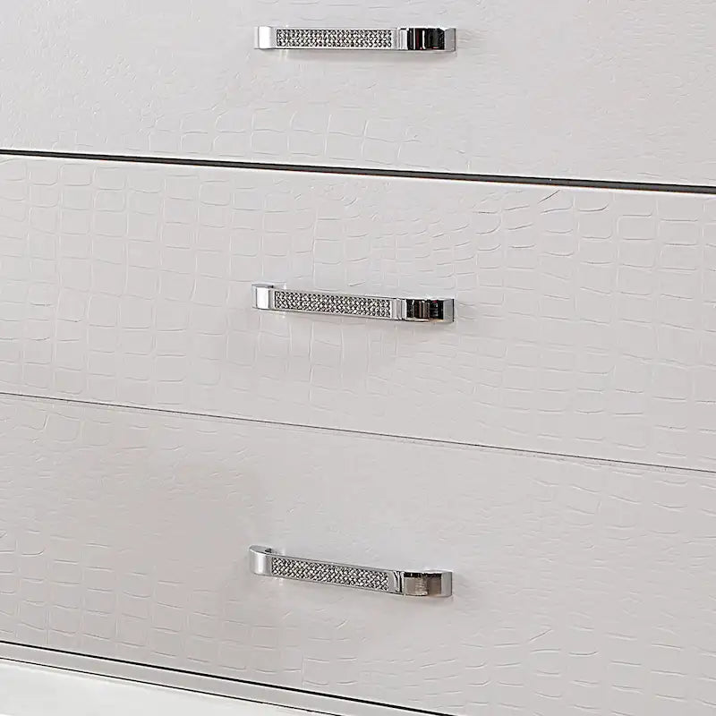 Derc Contemporary 2-piece 7-Drawer Dresser and Mirror Set by Furniture of America