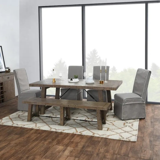 Carbon Loft Pallero Reclaimed Pine 82-inch Extension Dining Table