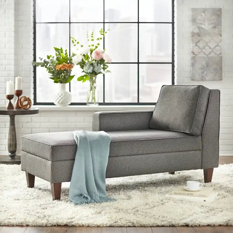 Simple Living Ginger Storage Chaise