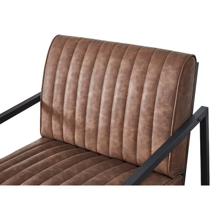 Modern 26 Arm Chair with Steel Legs