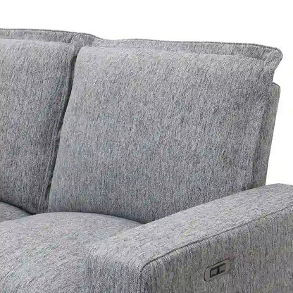 Power Recliner Chair Home Theater Seating Soft Chair with USB Port for Living Room, Bedroom, Theater room, Beige