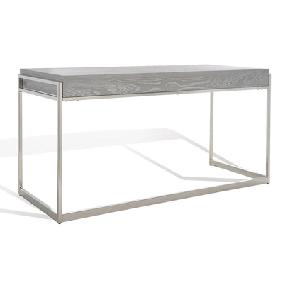 SAFAVIEH Couture Radunka 3-Drawer Smoked Eucalyptus Writing Desk