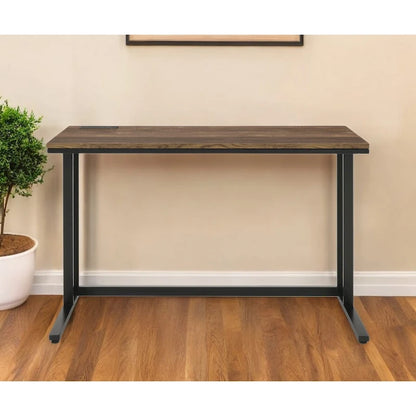 47 Brown and Black Writing Desk