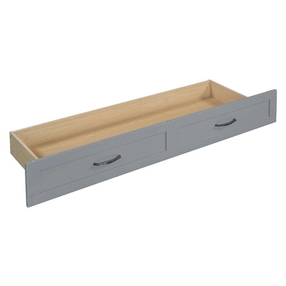 Queen Size Murphy Bed with Large Drawers