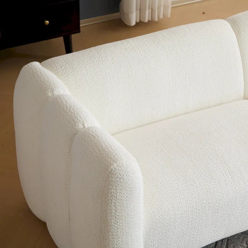 Christopher Knight Home - Tonson 83 3-Seater Wave Design Sofa