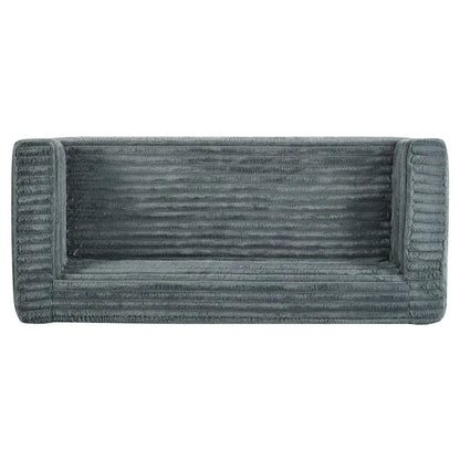 Christopher Knight Home - Jonathan Luxuriously Soft Modern 3-Seat Corduroy Sofa