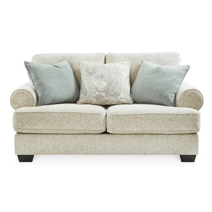 Signature Design by Ashley Monaghan Beige Loveseat - 74W x 45D x 39H