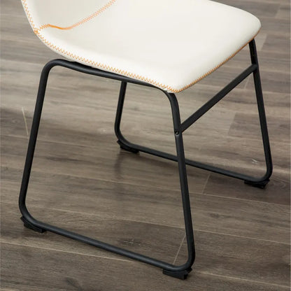Compact Dining Table and Chair Set Conversation Dining Table and Chair Sets with Metal Chairs Legs for Office Living Room