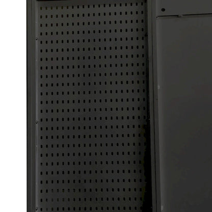 Modern Style Coat Rack with Shoe Bench, Shoe Storage, Storage Shelves and Pegboard, for Entrance and Hallway, Living Room