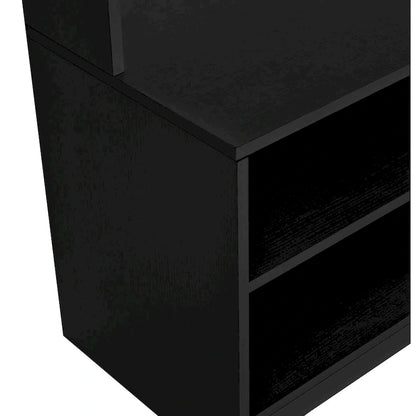 Modern Style Coat Rack with Shoe Bench, Shoe Storage, Storage Shelves and Pegboard, for Entrance and Hallway, Living Room