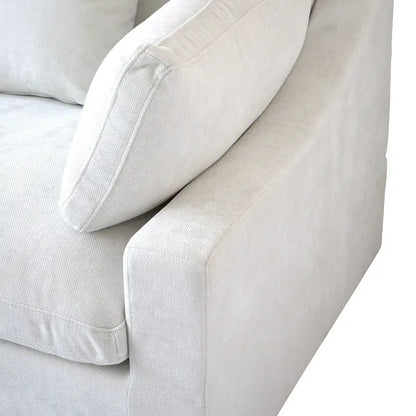 Modular Sectional Sofa Cloud Couch, 119.29 Oversized U Shaped Couch with Chaise Ottomans for Living Room