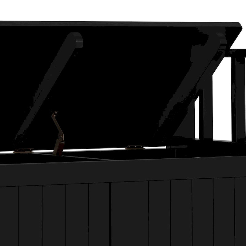 WYNDENHALL Normandy 36 Wide Solid Wood Transitional Small Entryway Storage Bench - 36 Inches wide