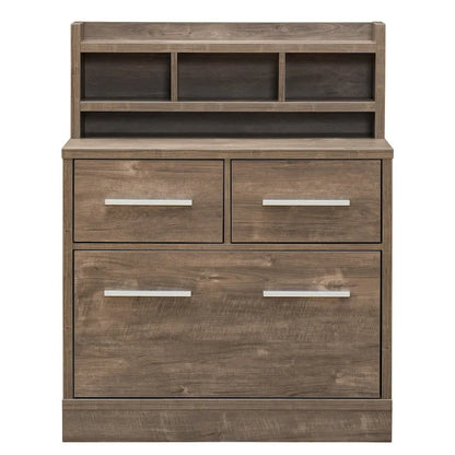 Greene Transitional 3-Drawer Wood File Cabinet Work Station by Porch & Den