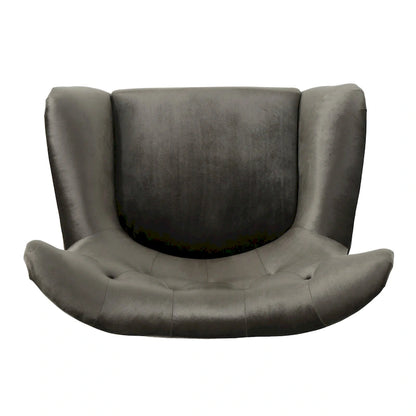 Alyssa Mid-century Upholstered Arm Chair by Christopher Knight Home - 30.25D x 34.25W x 39.75H