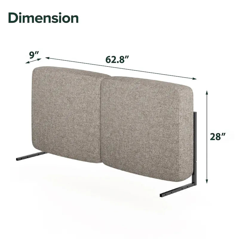 Priage by ZINUS Upholstered Cushion Headboard
