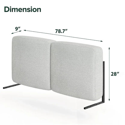 Priage by ZINUS Upholstered Cushion Headboard