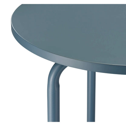 OS Home and Office Furniture Elgin Metal Accent Table in Bluestone