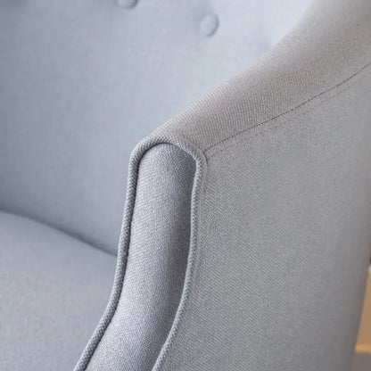 Brandi Button-tufted Fabric Club Chair by Christopher Knight Home - 27.00 W x 28.75 L x 30.50 H