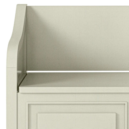 WYNDENHALL Hampshire SOLID WOOD 42 inch Wide Traditional Entryway Storage Bench - 42 W x 18 D x 29.5 H