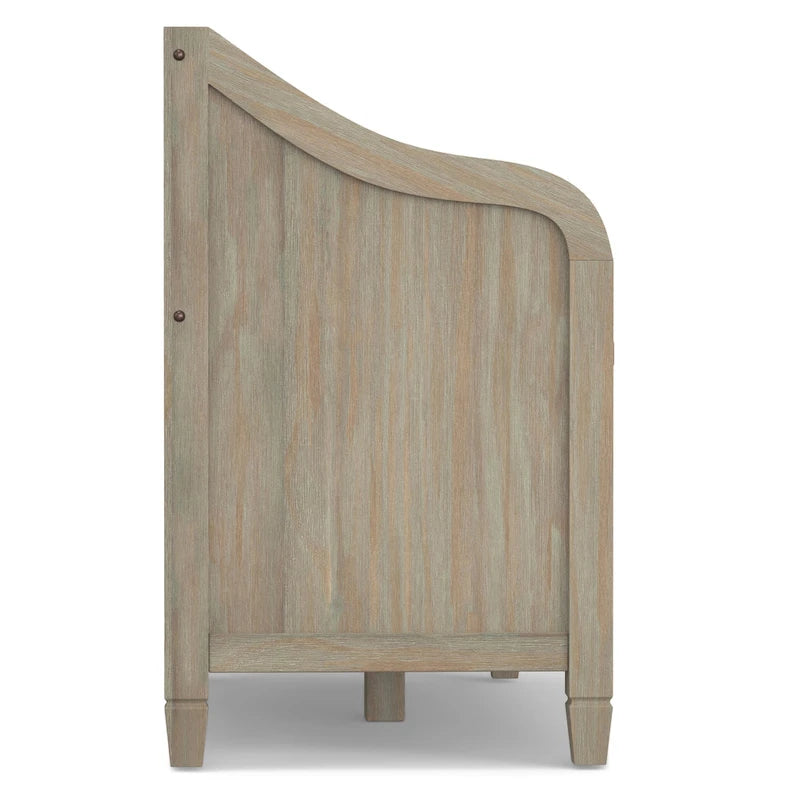 WYNDENHALL Hampshire SOLID WOOD 42 inch Wide Traditional Entryway Storage Bench - 42 W x 18 D x 29.5 H