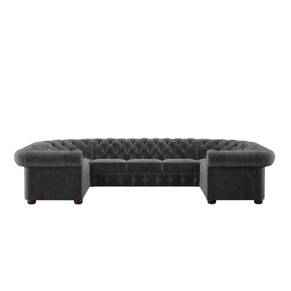 Knightsbridge Chesterfield U-shaped Sectional by iNSPIRE Q Artisan