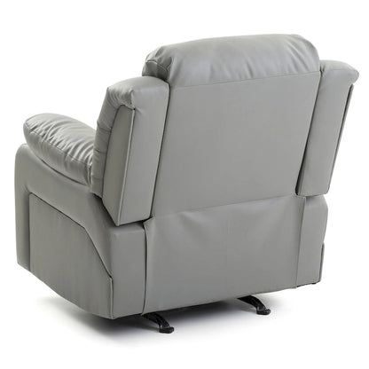 Daria Faux Leather Upholstery Reclining Chair - 38L x 37W x 41H