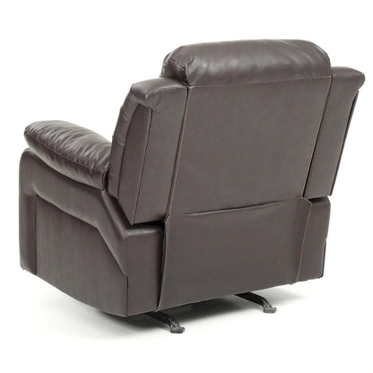 Daria Faux Leather Upholstery Reclining Chair - 38L x 37W x 41H