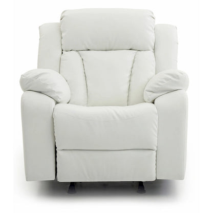 Daria Faux Leather Upholstery Reclining Chair - 38L x 37W x 41H