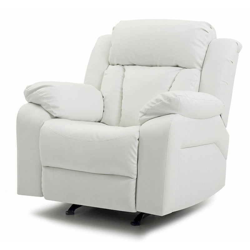 Daria Faux Leather Upholstery Reclining Chair - 38L x 37W x 41H