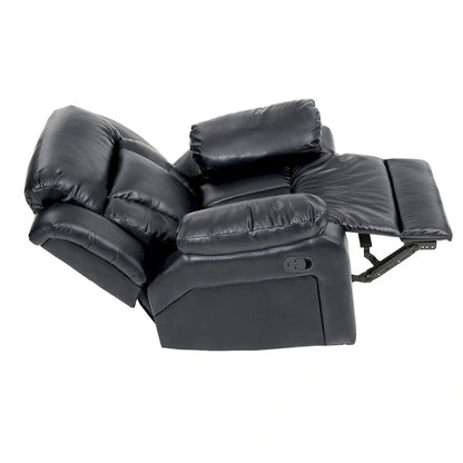 Daria Faux Leather Upholstery Reclining Chair - 38L x 37W x 41H