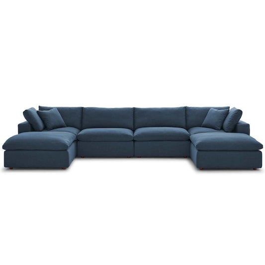 Copper Grove Hrazdan Down-filled 6-piece Sectional Sofa Set