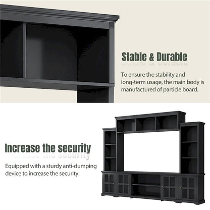 Modern Minimalism Style Entertainment Wall and TV Stand