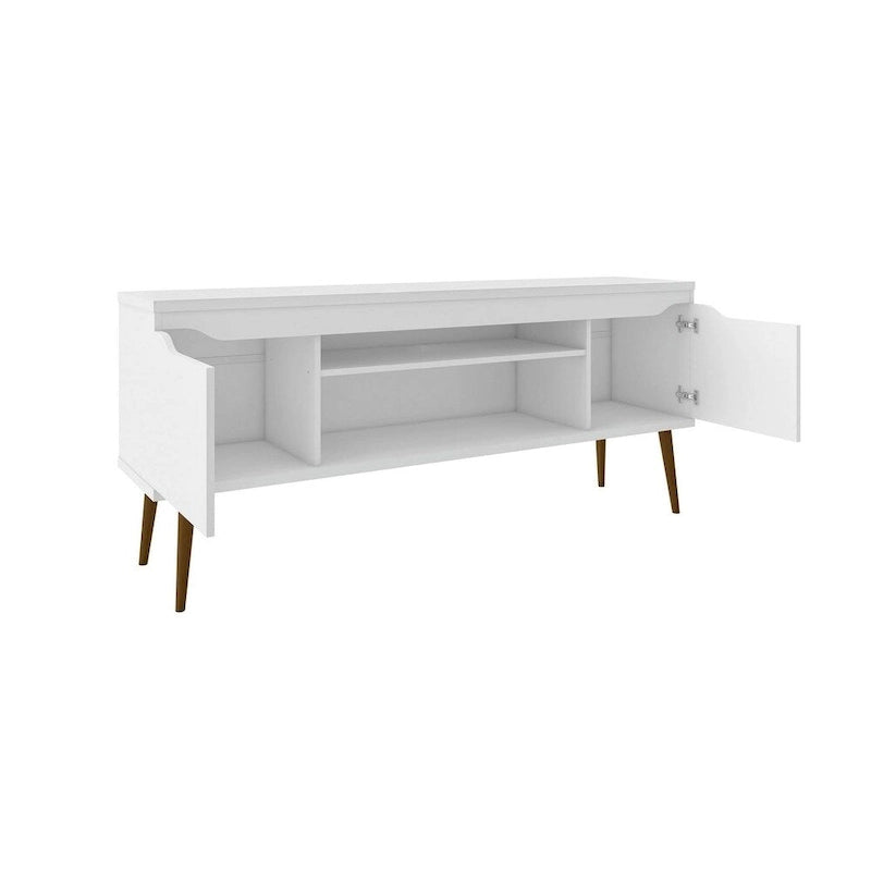 Manhattan Comfort Bradley 63 In. Storage Media Cabinet Console