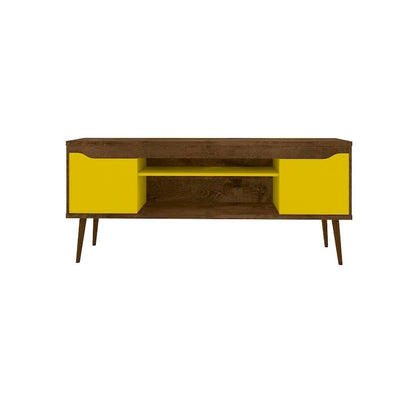 Manhattan Comfort Bradley 63 In. Storage Media Cabinet Console