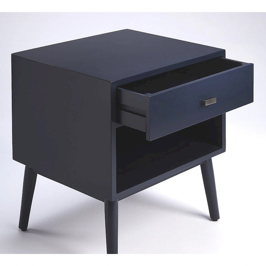 Handmade Sheldon Blue Side Table (Indonesia)