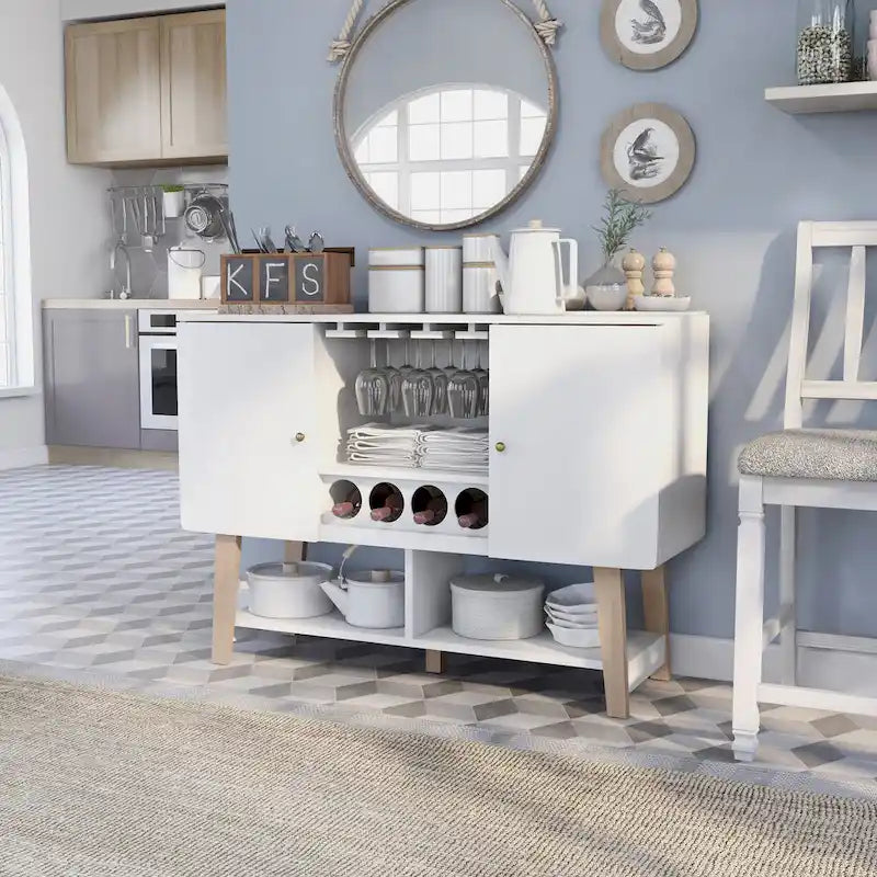 Carson Carrington Ingrirud Modern 4-bottle Buffet Server