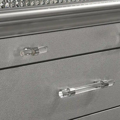 Xian Contemporary 56-inch Wide 8-Drawer Solid Wood Dresser by Furniture of America