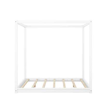 Canopy Platform Bed with Support Legs
