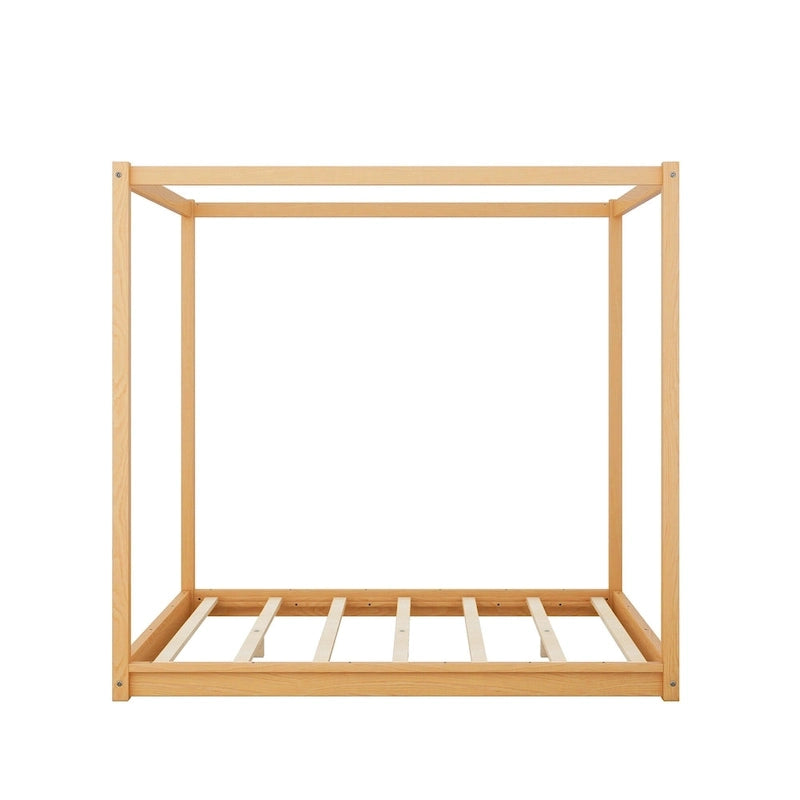 Canopy Platform Bed with Support Legs