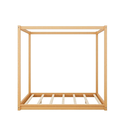 Canopy Platform Bed with Support Legs
