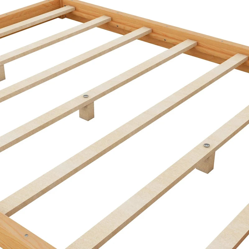 Canopy Platform Bed with Support Legs