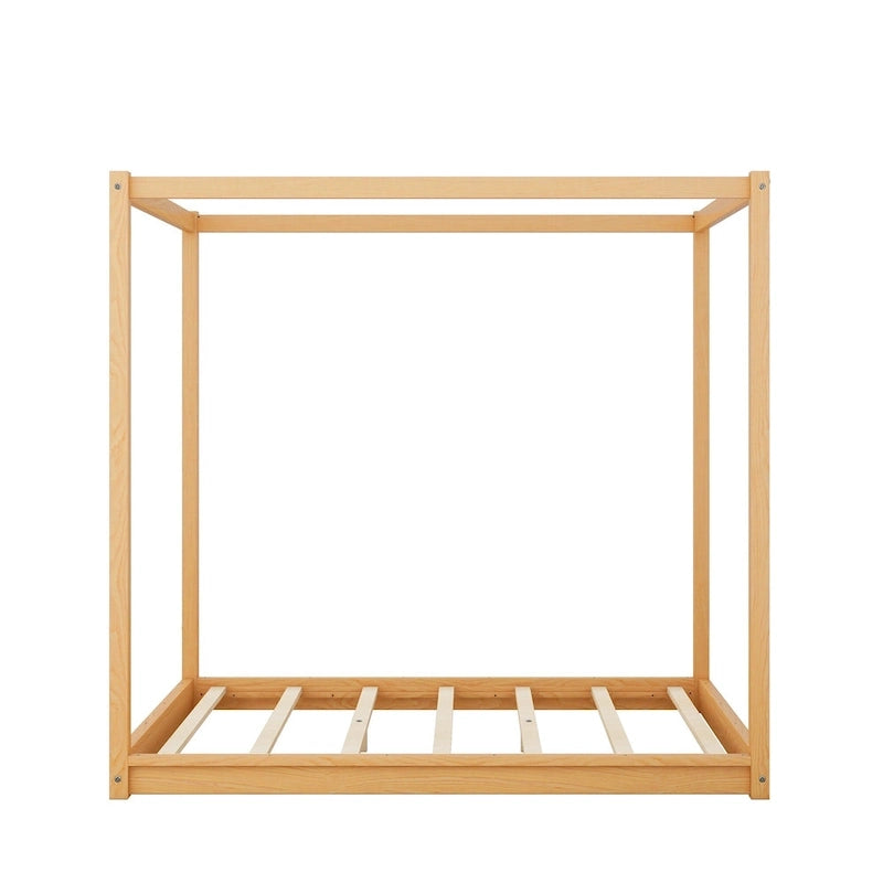 Canopy Platform Bed with Support Legs