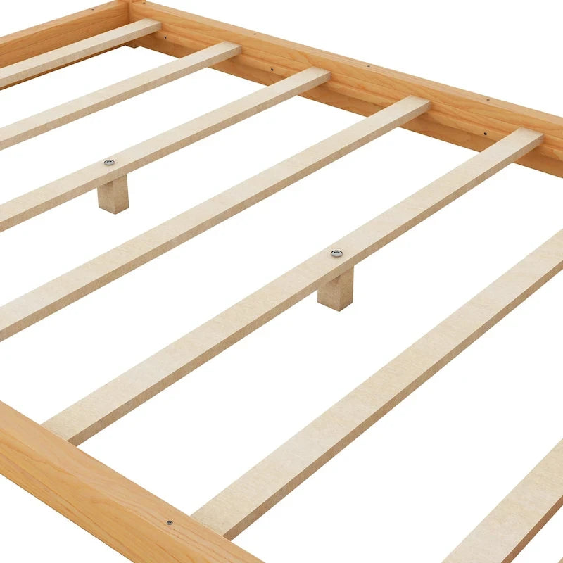 Canopy Platform Bed with Support Legs
