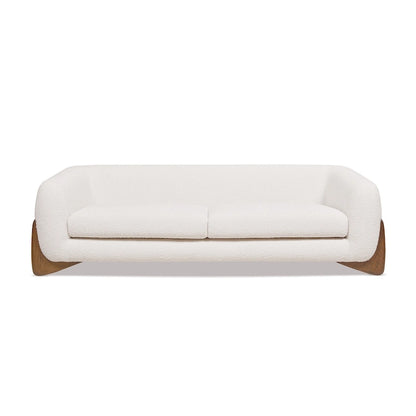Alpine 90.5 Sherpa Upholstered Sofa