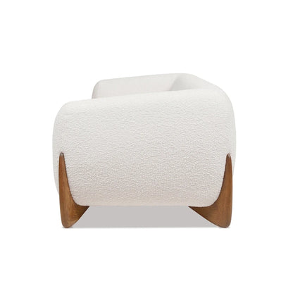 Alpine 90.5 Sherpa Upholstered Sofa