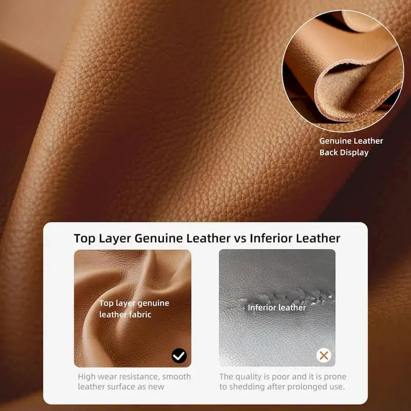 112.5 Vegan Leather Power Reclining Sofa with USB Charging Port