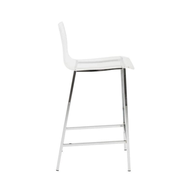 Sasha Modern Clear Transparent Stool