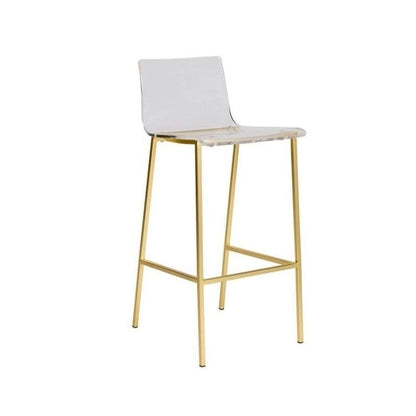 Sasha Modern Clear Transparent Stool