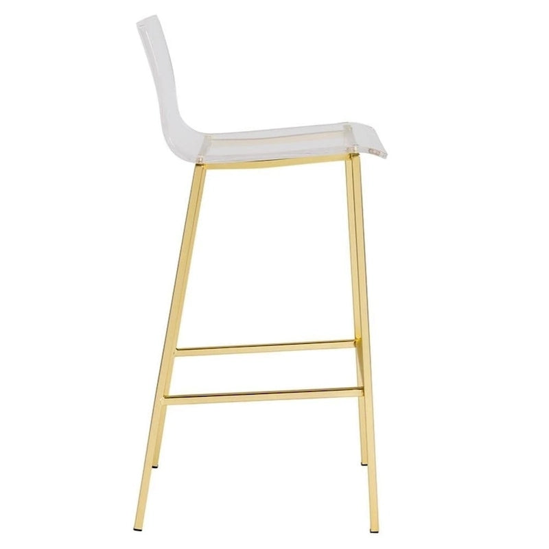 Sasha Modern Clear Transparent Stool