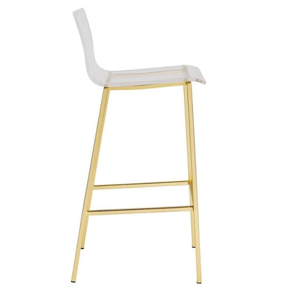Sasha Modern Clear Transparent Stool